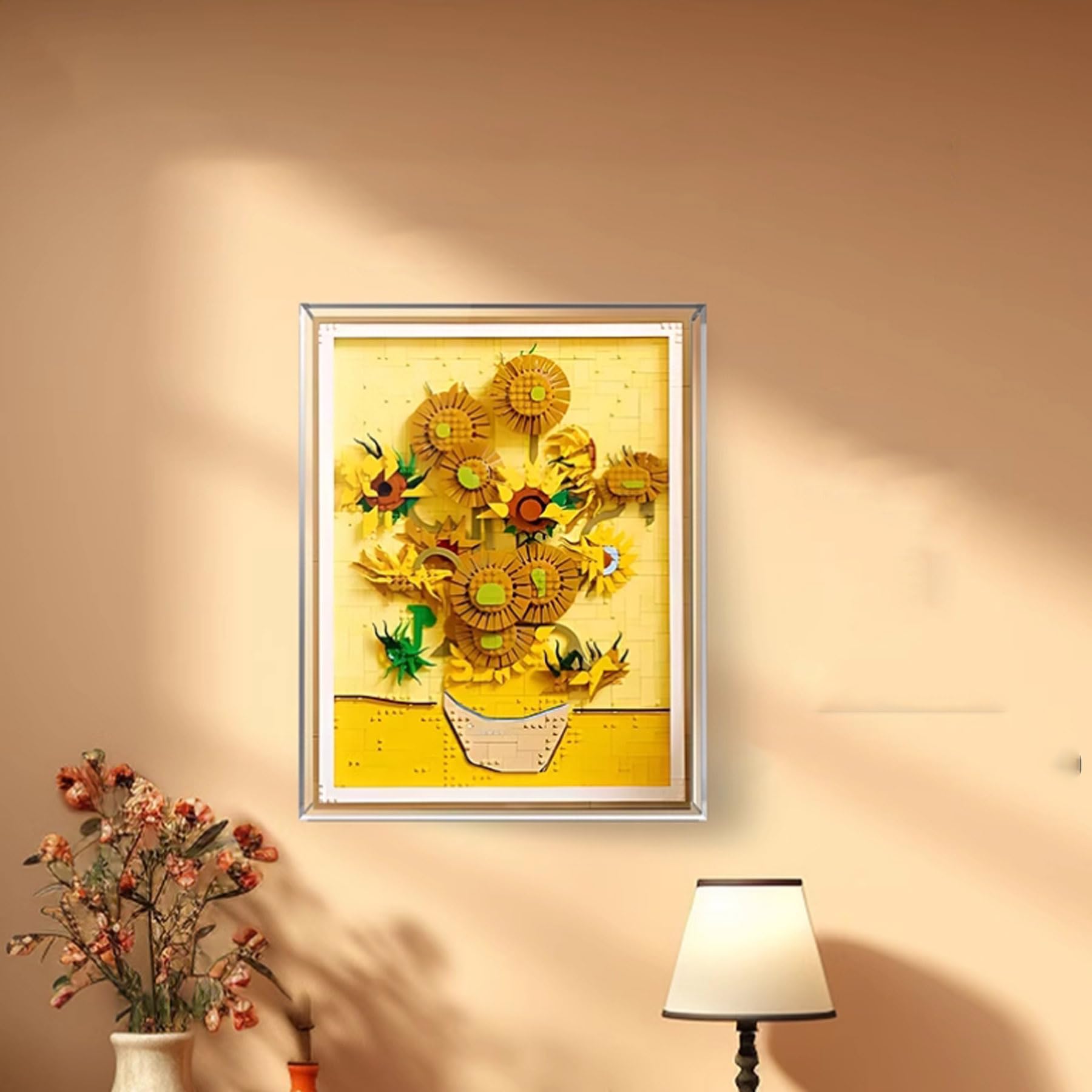 Amazon.co.jp: レゴ31215 ヒマワリモデルディスプレイケース、防塵