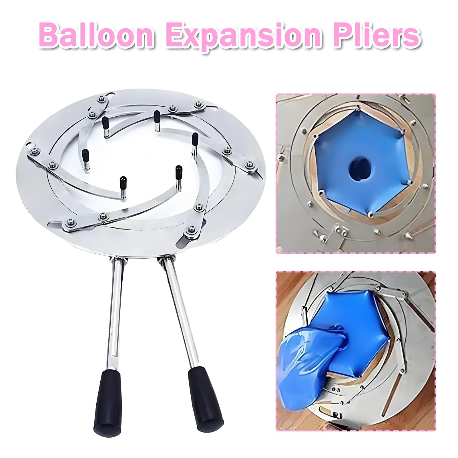 Maszyna do napełniania balonów, profesjonalny zestaw do napełniania 600 W z pompką powietrza do dekoracji ślubnych i urodzinowych, akrylowa konstrukcja dla łatwego użycia