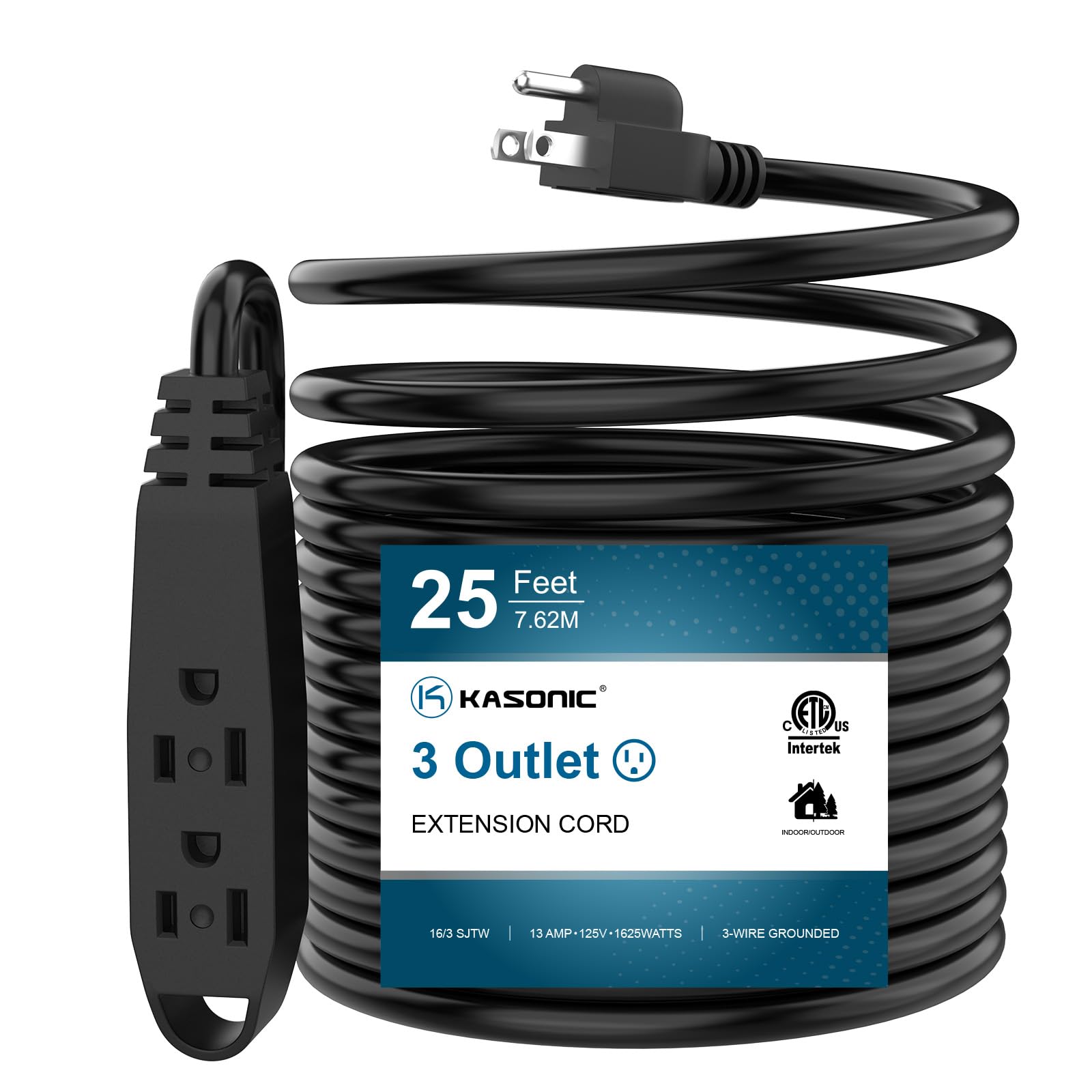 Kasonic 25-Feet 3 Outlet Extension Cord: Multi-Outlet Versatility — Worth the Investment?