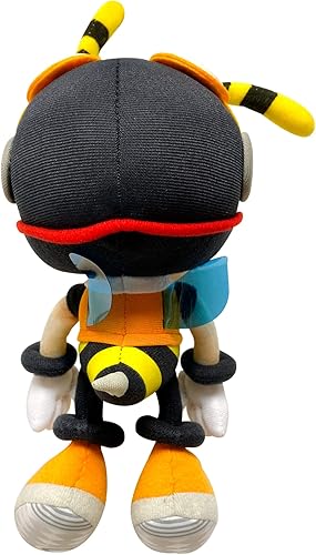 Miniatura 2 de GE Animation GE52680 Eastern Sonic The Hedgehog Charmy - Peluche de 8.5 pulgadas de alto, multicolor