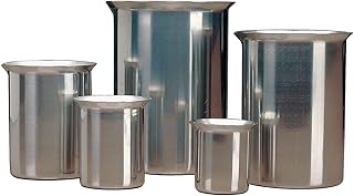 Low fitm,Metal Beveled Beaker, 1 Ea,20400003256