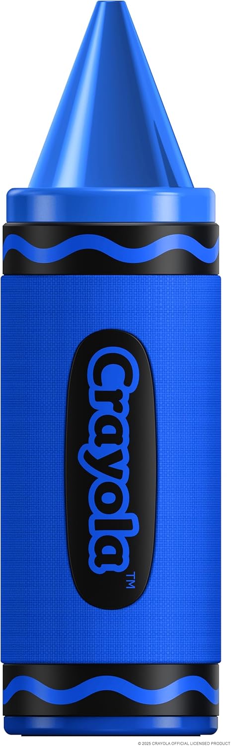 Blue Crayola Crayon Bluetooth Speaker