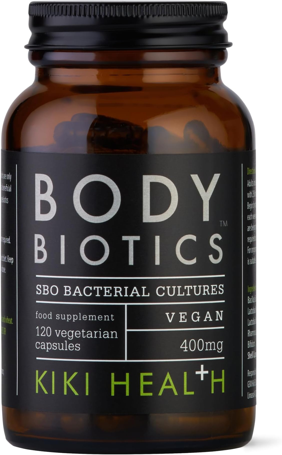 Body Biotics for Men & Women | Probiotics Supplement | Strengthens Digestive & Gut Health | Reduces Bloating | Dietary Probiotics for Colon & Immune Health | Promotes Wellness (120 Count)