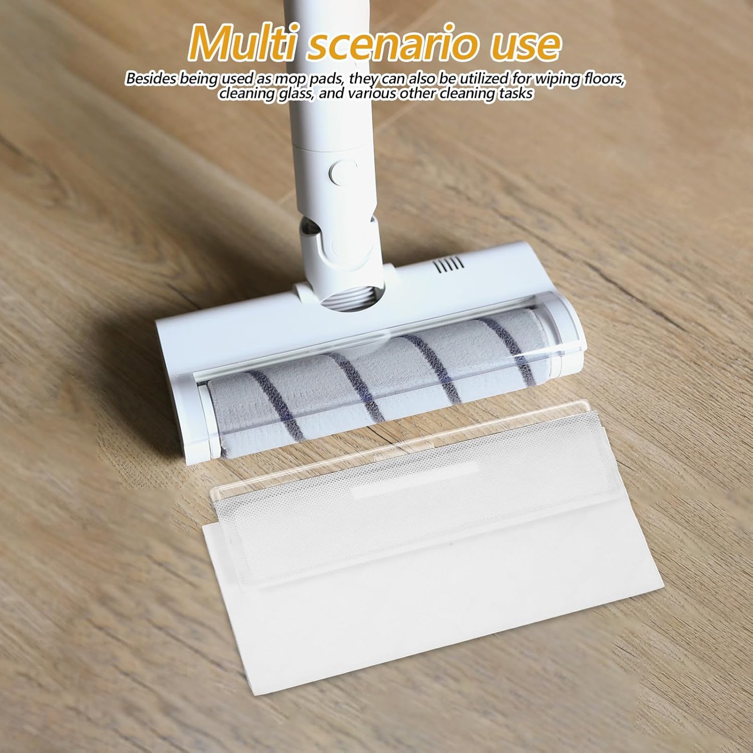 10pcs Reusable Steam Mop Pads Replacement for Compatible Models Vm252 Vm250 Vm200 Vm190 Vc205 Washable Microfiber Cleaning Pads for Floor Steam Mops Accessories for Home Floor Care