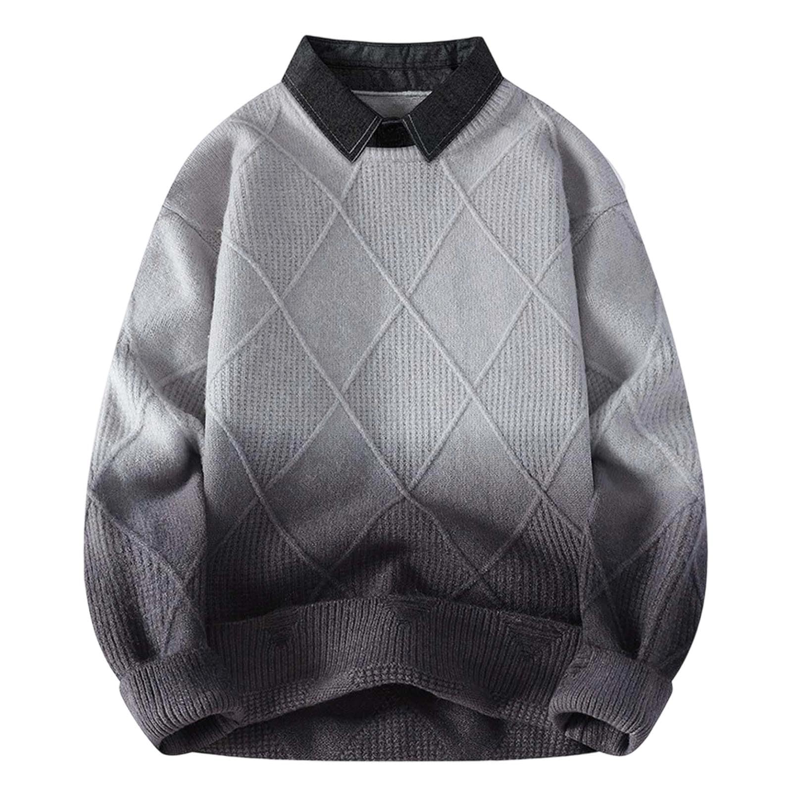 Pull baggy décontracté contre le froid automne hiver - 4