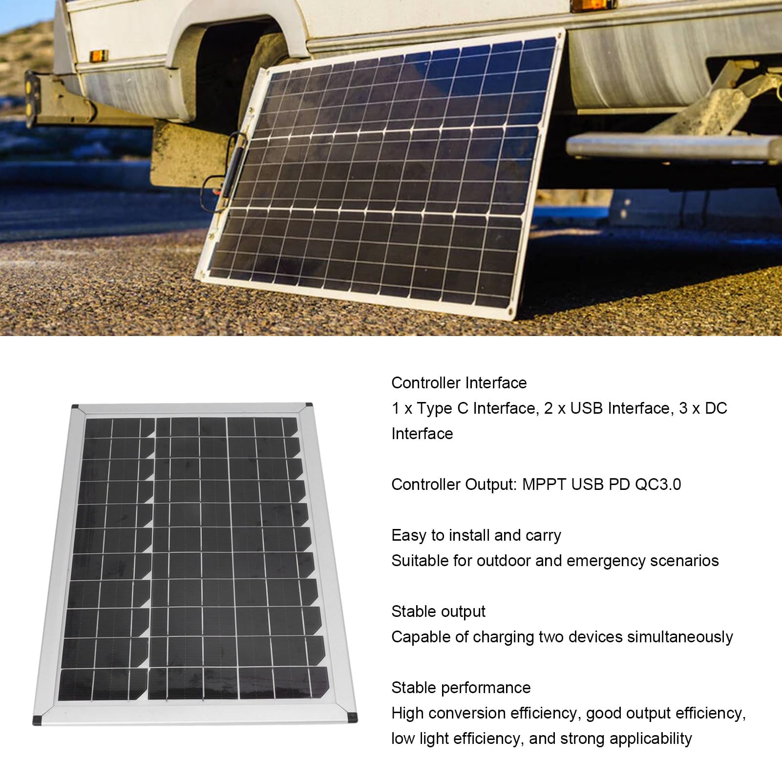 800 Watt 18V flexibel zonnepaneel, 200W 4PCS monokristallijn 800 Watt 18V flexibel zonnepaneel, 200W 4PCS monokristallijn