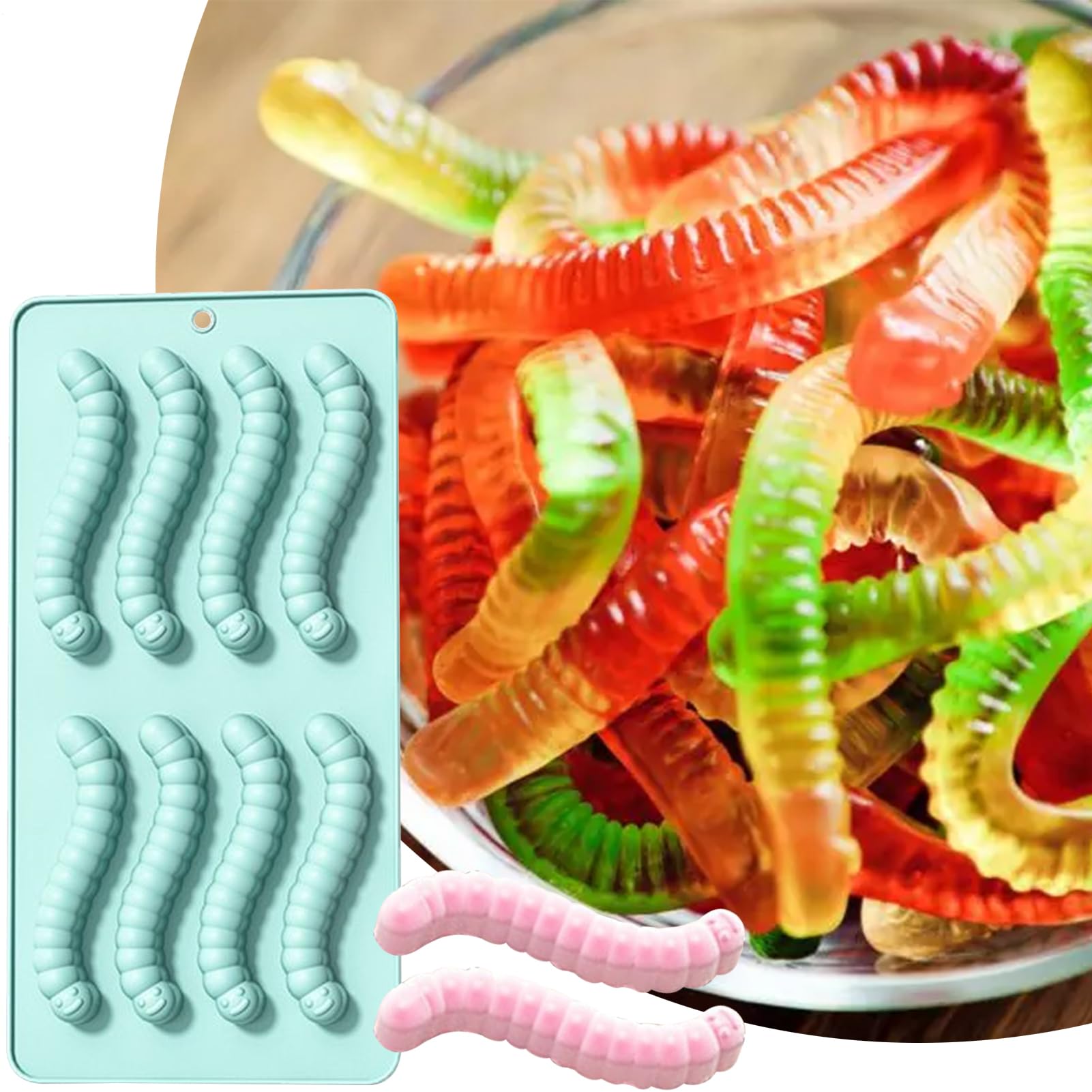 in Silicone da Fondant Strumenti da Forno Alimentari Gommose, Biscotti,