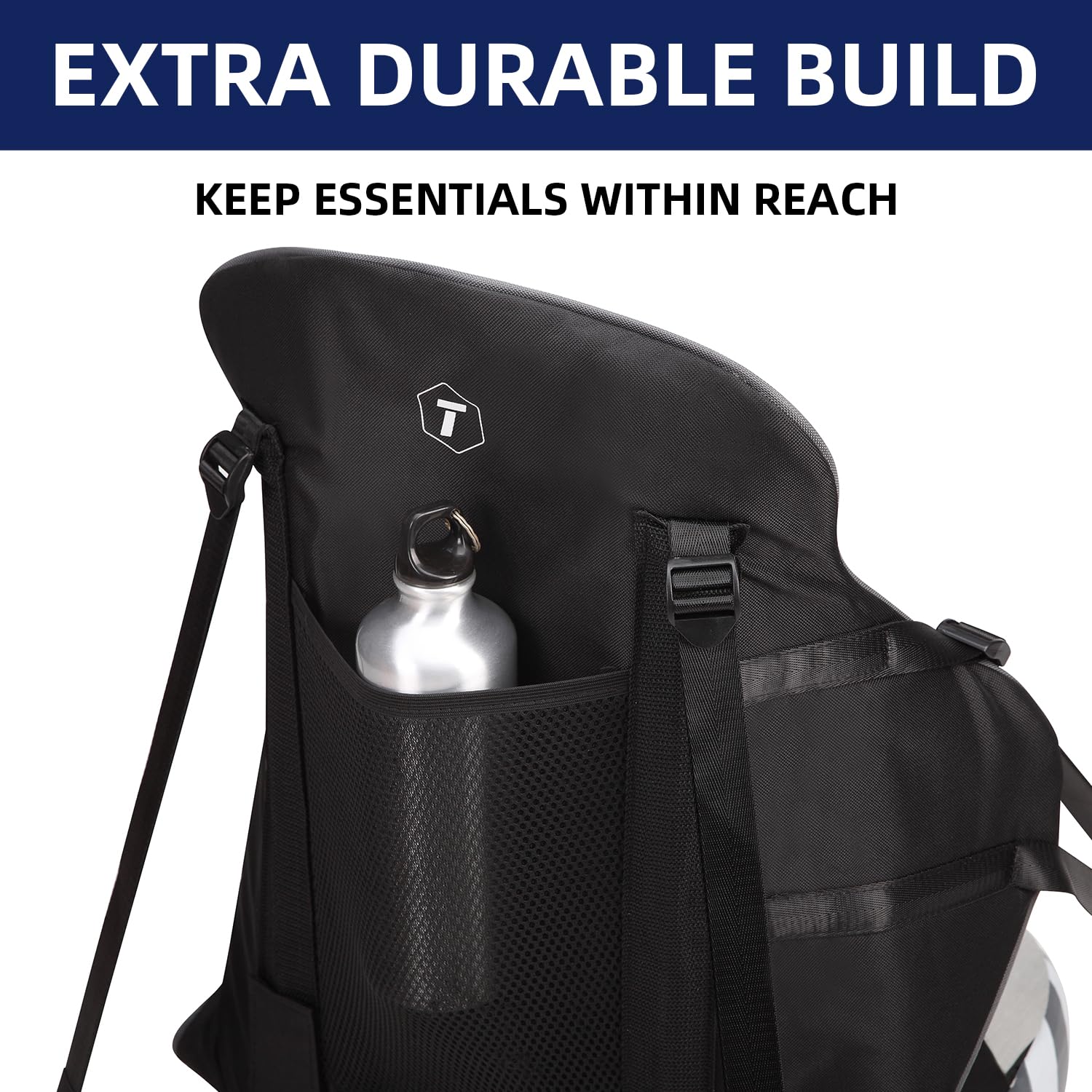 Thurso Surf Sedile universale gonfiabile per kayak con supporto per la schiena, sedile regolabile con schienale, extra robusto, comfort per SUP, canoa, pesca e barca