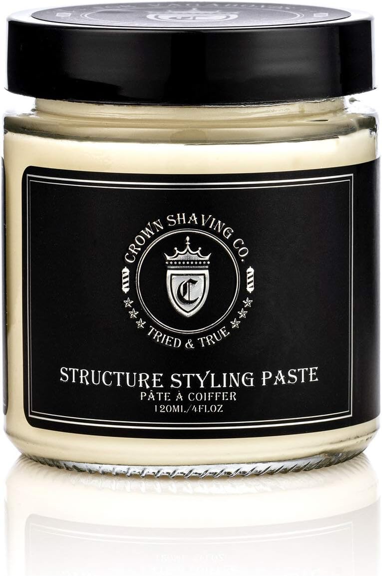 Crown Shaving Structure Styling Paste 120 Ml/ 4 Fl Oz, 120 Milliliters