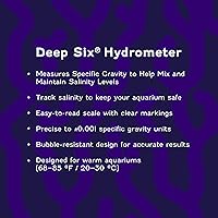 Vista 3 de Coralife Hidrómetro de prueba de agua del tanque de peces del acuario 11 pulgadas