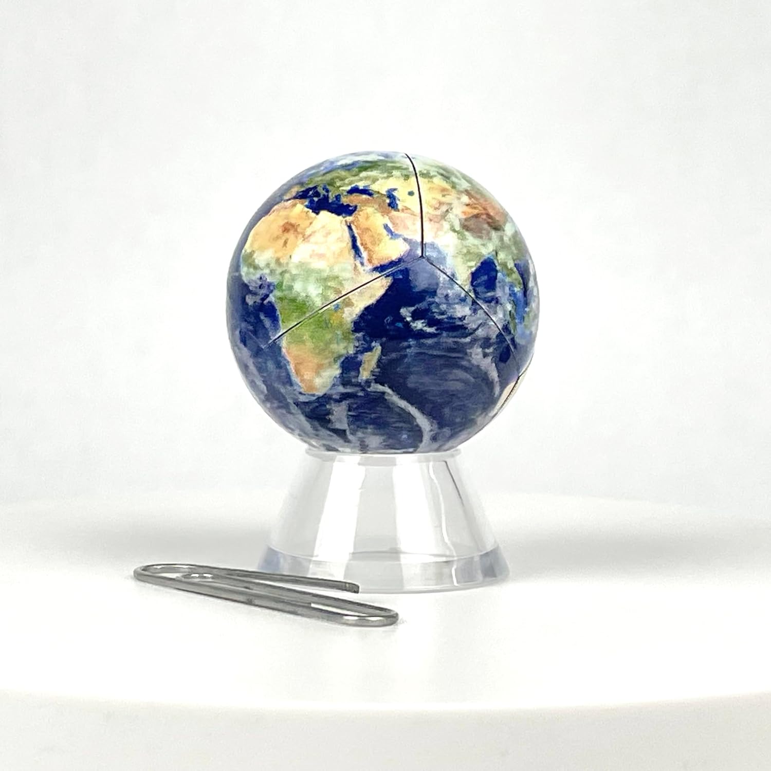 Earth Blue Marble globe - Snapspheres mini 1.58"