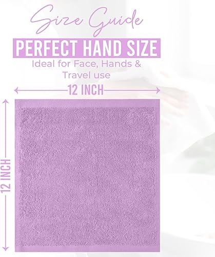 Miniatura 34 de DAN RIVER Juego de 4 toallas de baño, 27 x 54 pulgadas, 100% algodón, más grandes y ligeras, de secado rápido, súper suaves y absorbentes, toallas