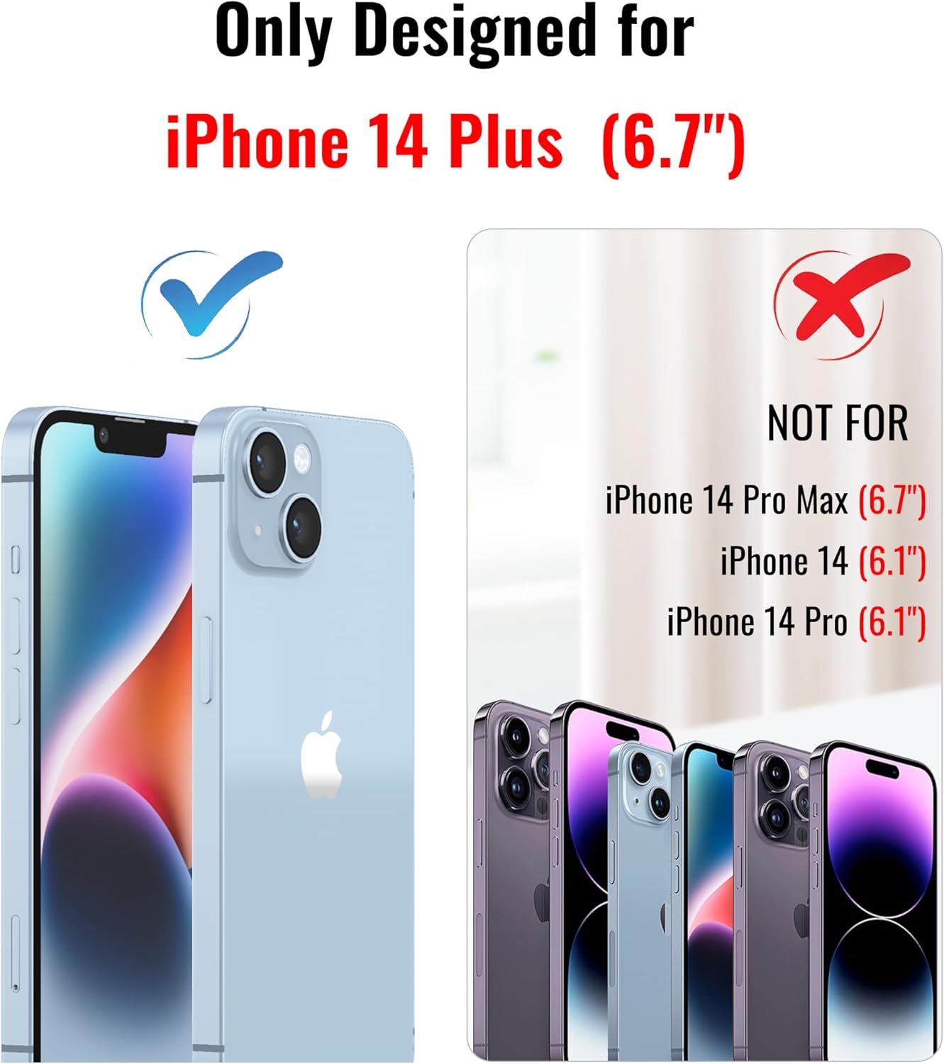 Compatible with iPhone 14 Plus Case with Stand, Full Camera Protection Slim Liquid Silicone Phone Cases Fit for iPhone 14 Plus Compatible with MagSafe Magnetic Ring Kickstand Case 6.7", Pink