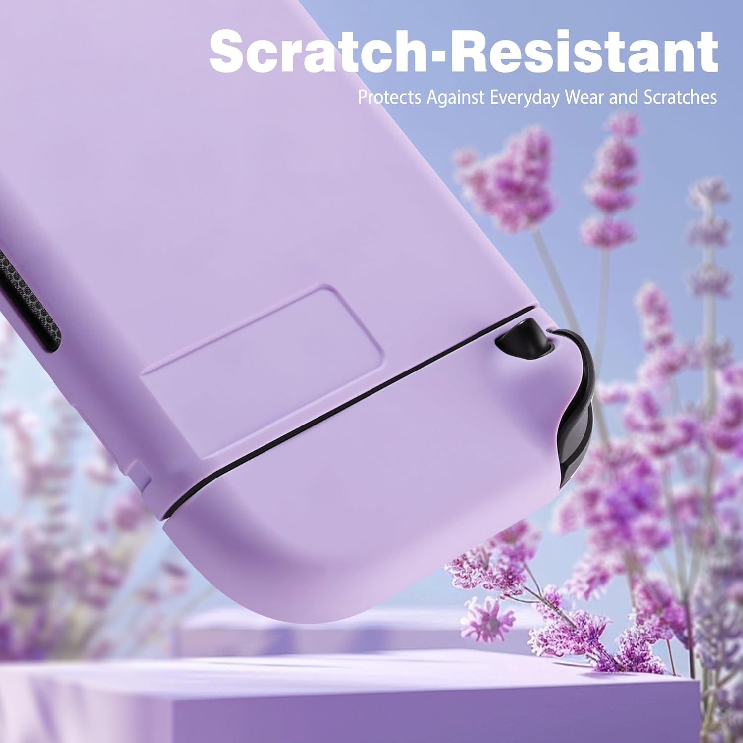 Moraviel Protective Case Designed for Nintendo Switch 2 for Boys Girls Cool Fashion Classic Slim Simple Soft TPU Protector Cover Protect Shell Compatible with Nintendo Switch 2 (2025) - Purple - Image 6