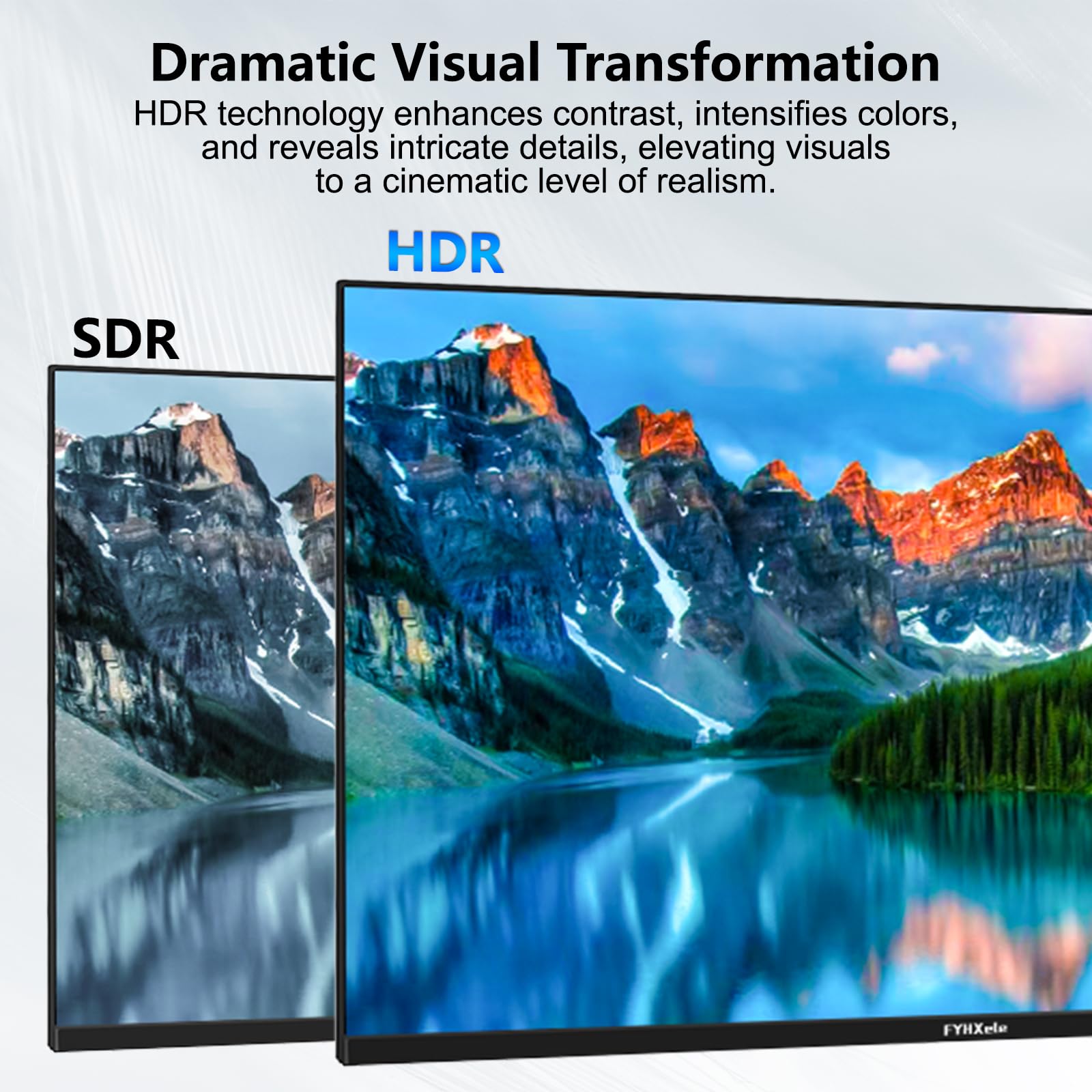 Monitor de computadora UHD 4K de 32 pulgadas, 75 Hz 1MS, monitor IPS para diseño, juegos casuales, trabajo, monitor de bisel ultradelgado compatible con sincronización adaptativa, 100% sRGB, HDR10, 2X