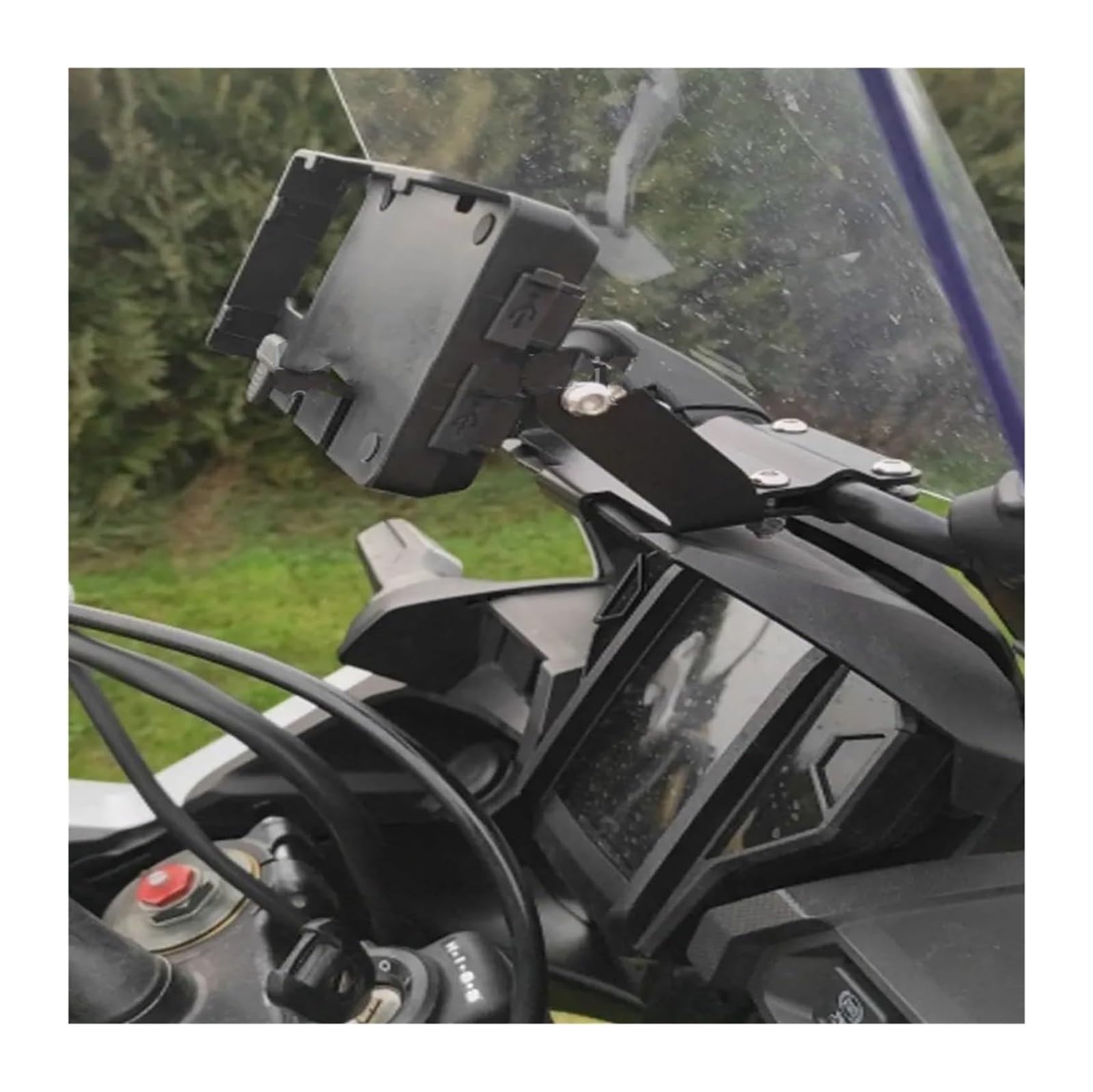 pour Moto Support Navigation GPS pour Africa pour Twin pour CRF1000L 2018 2019 Moteur Brise Support Téléphone Mobile GPS Navigation Plaque(22MM)