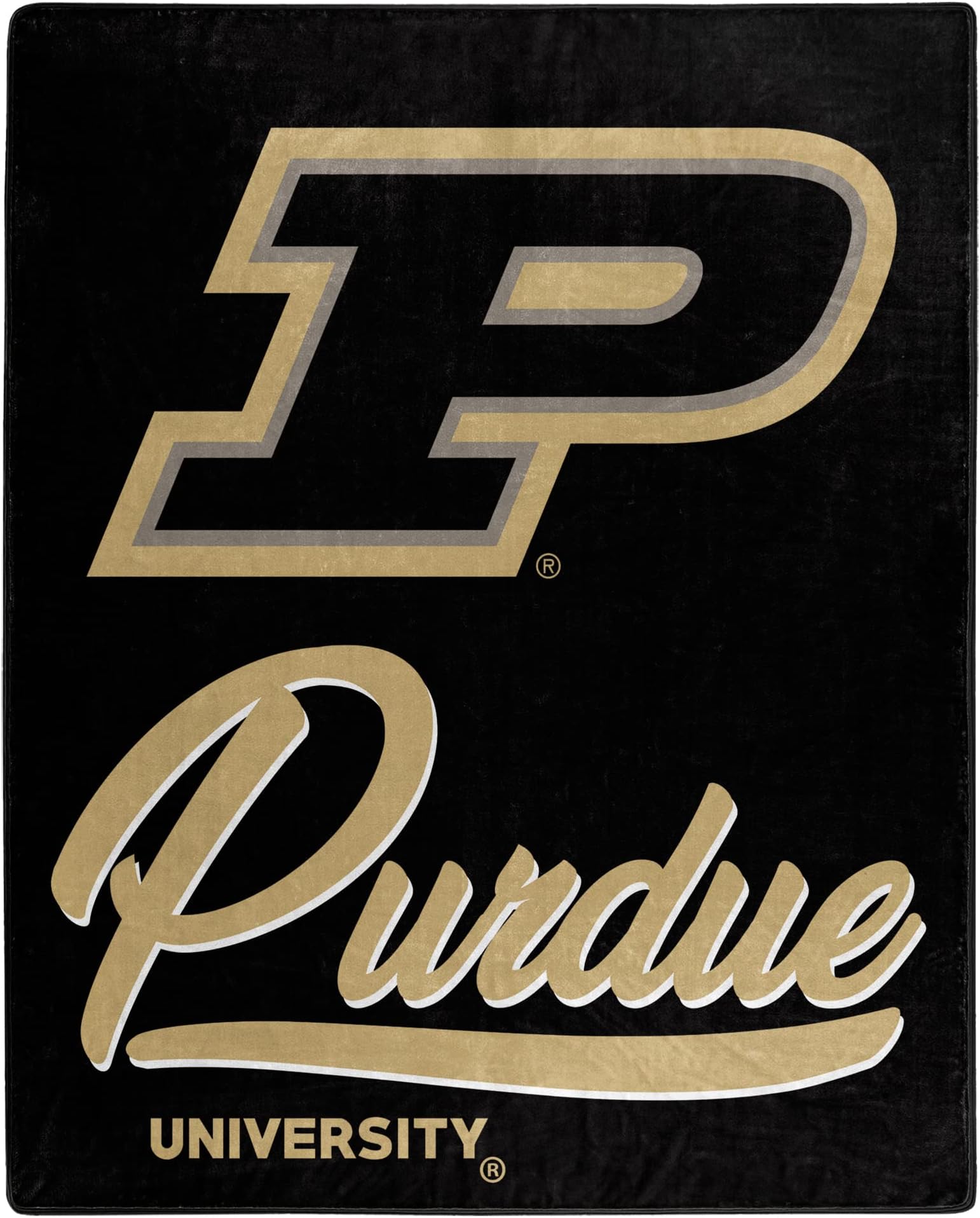 Northwest NCAA Unisex-Adult Raschel Throw Blanket