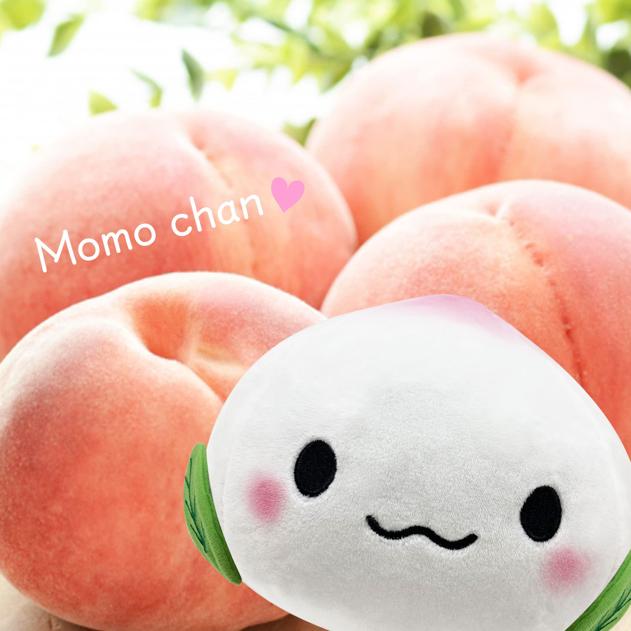 ぬいぐるみ MOMO Amazon.co.jp: Plush Mascot Cute Fluffy Soft Cushion Toy Comfort
