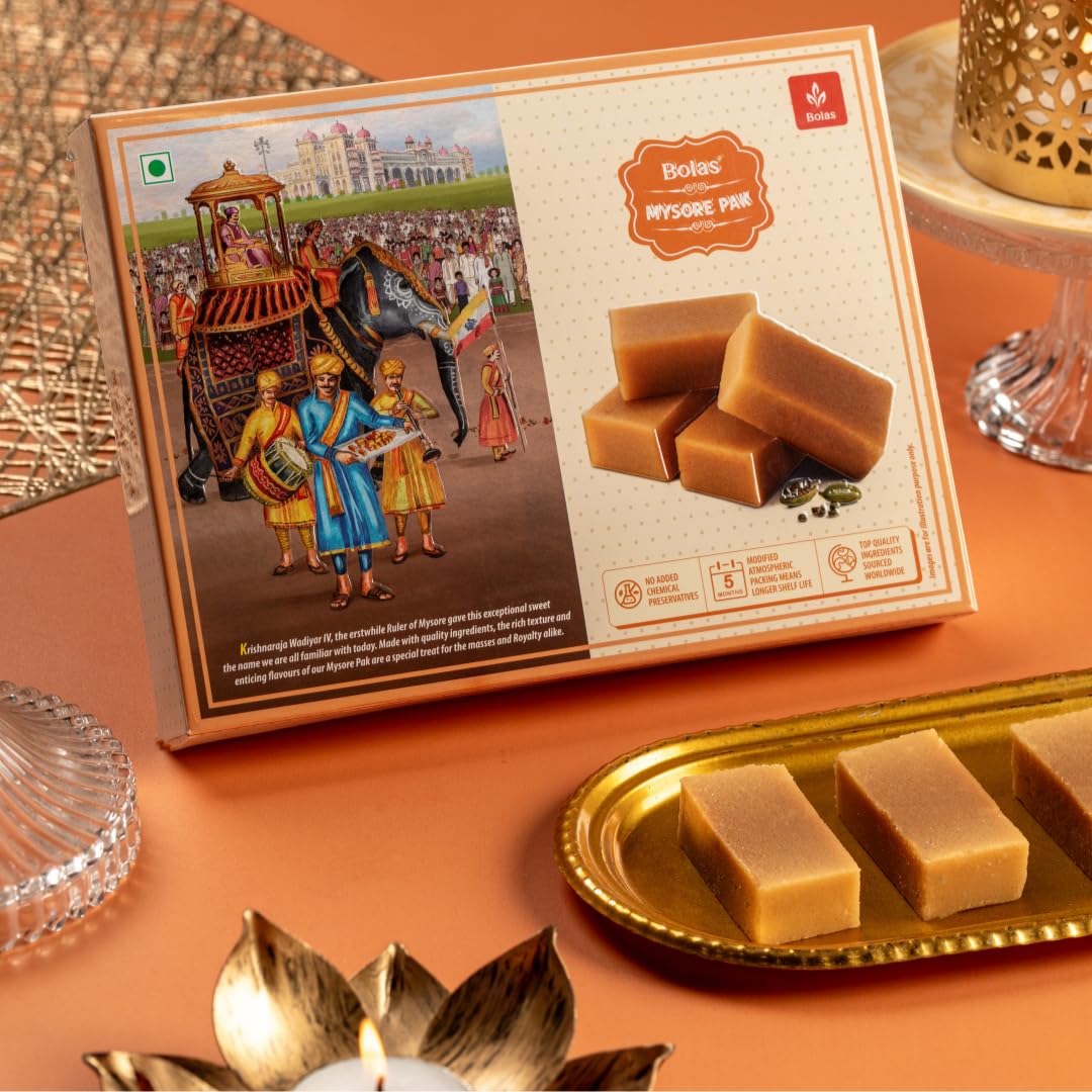 See full amazon price history chart for Bolas Sweets Royal Mysore Pak made with Pure Ghee (Traditional Indian Mithai Hand-Crafted with Love) 250g Bolas Sweets Royal Mysore Pak made with Pure Ghee (Traditional Indian Mithai Hand-Crafted with Love) 250g (B0CHBC1M48) Amazon Price History, Amazon Price Tracker