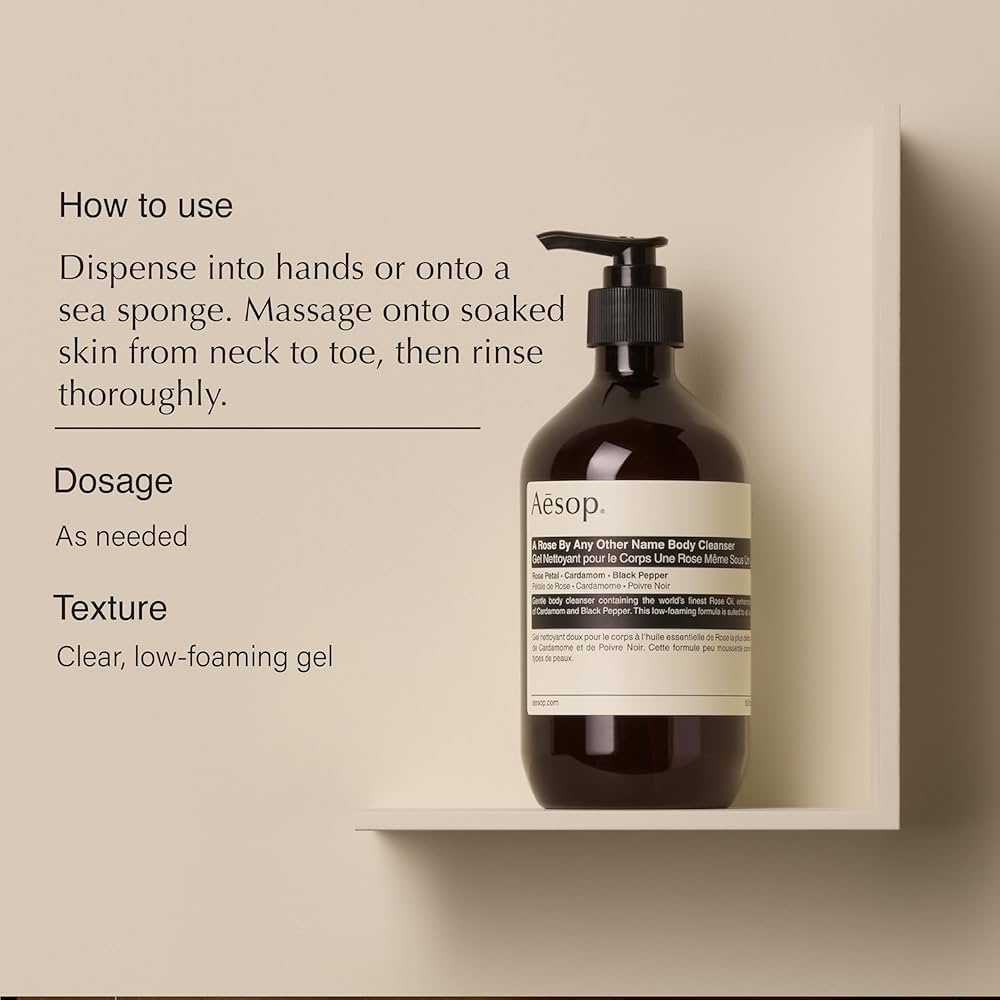 Amazon.com : Aesop A Rose By Any Other Name Body Cleanser | Gentle
