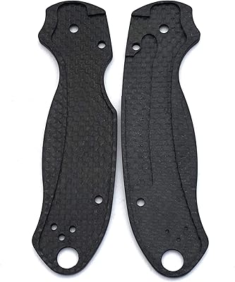 Flytanium Custom Carbon Fiber Scales for para 3 Knife