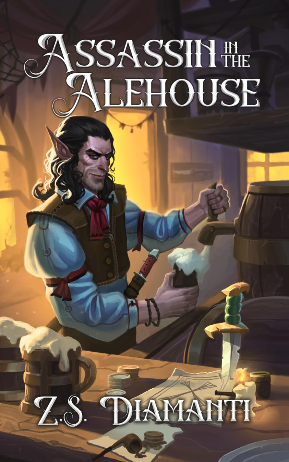 Assassin in the Alehouse: A Cozy Fantasy (Fables of Finlestia): 3