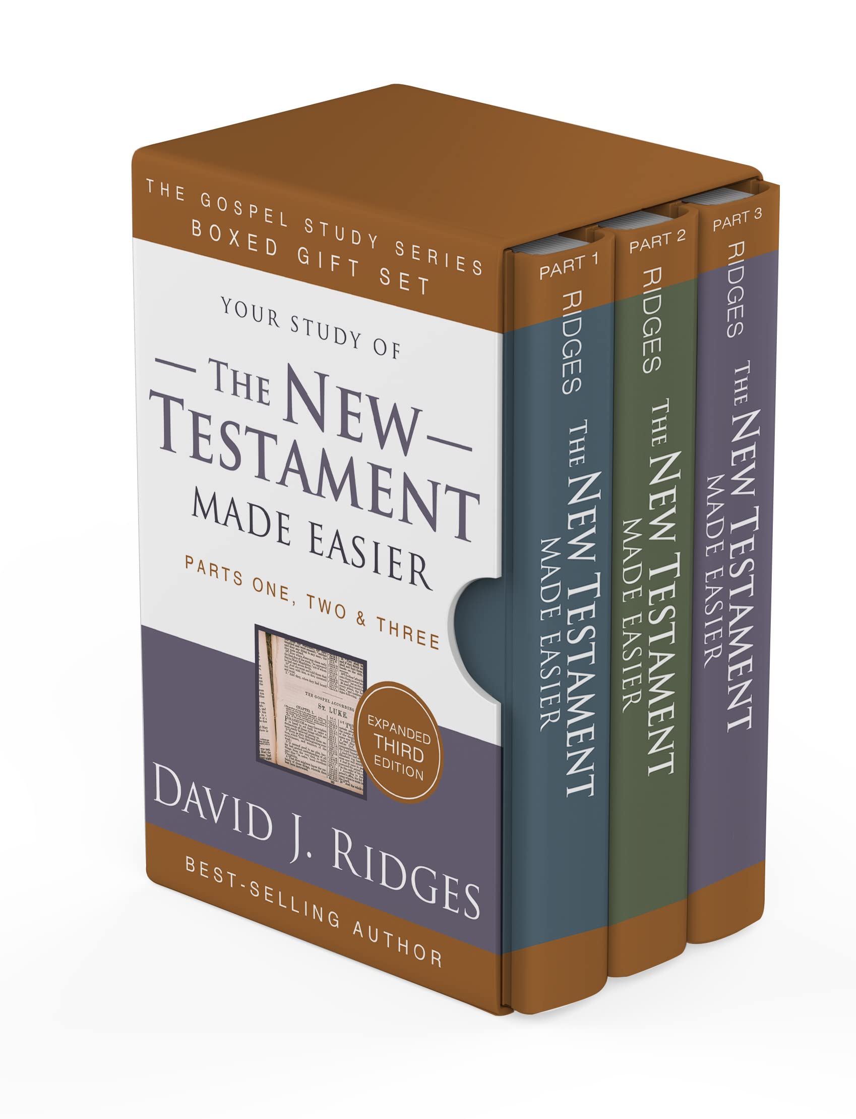The New Testament Made Easier, 3rd Ed. Boxed Set: Study Guide for the Full Text of the New Testament
