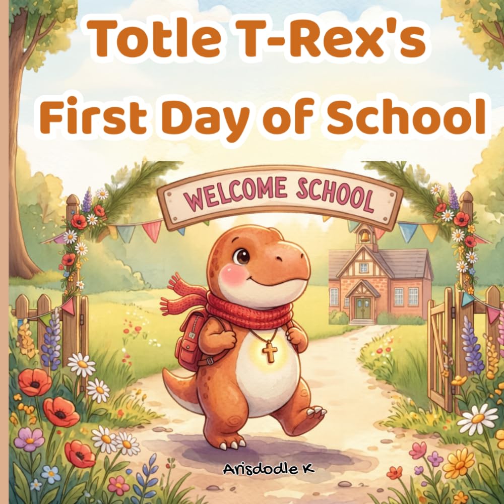 Totle T-Rex's First Day of School: A Dinosaur Back to School Book About Confidence and Friendship (Totle T-Rex Adventures)