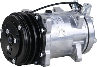 Universal A/C Compressor with Black 2PK Clutch SD510 5H16 R134A