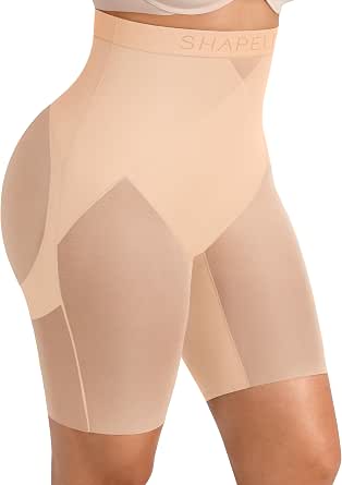 Shapellx Shapewear Shorts for Women Tummy Control Butt Lifting Body Shaper