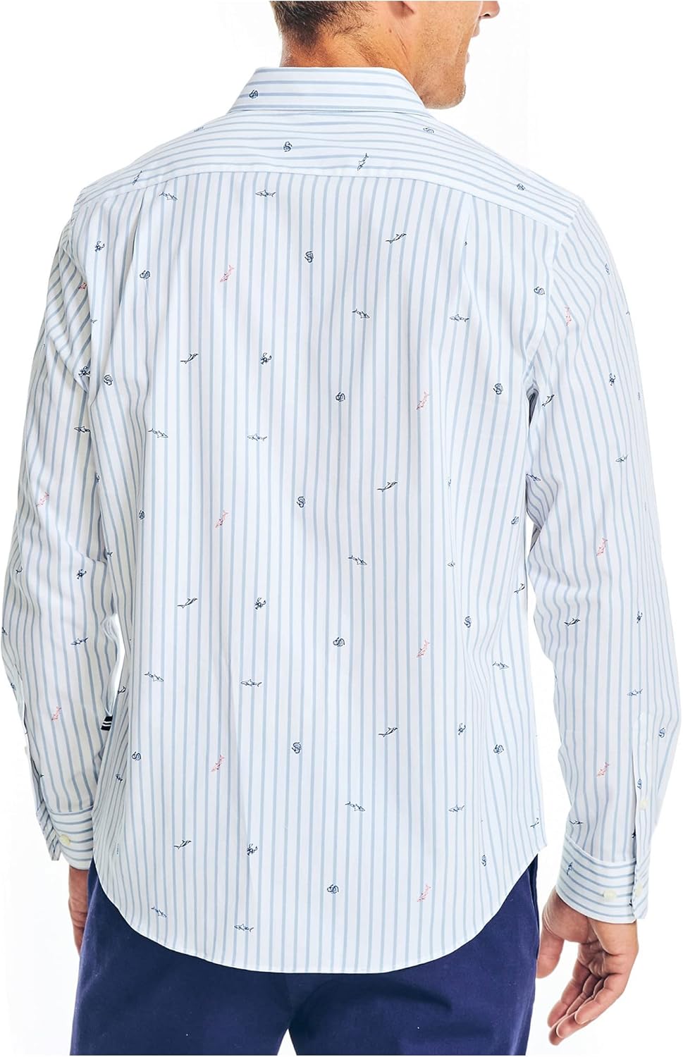 Miniatura 3 de Nautica Camisa de popelina estampada para hombre