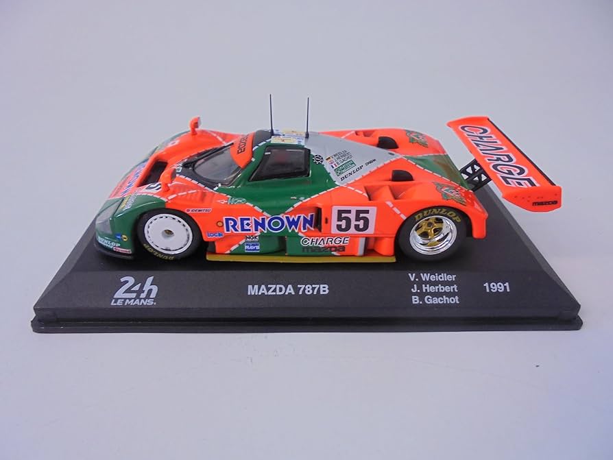 Amazon.com: OPO 10 - 1/43 Scale Model car Compatible with Mazda