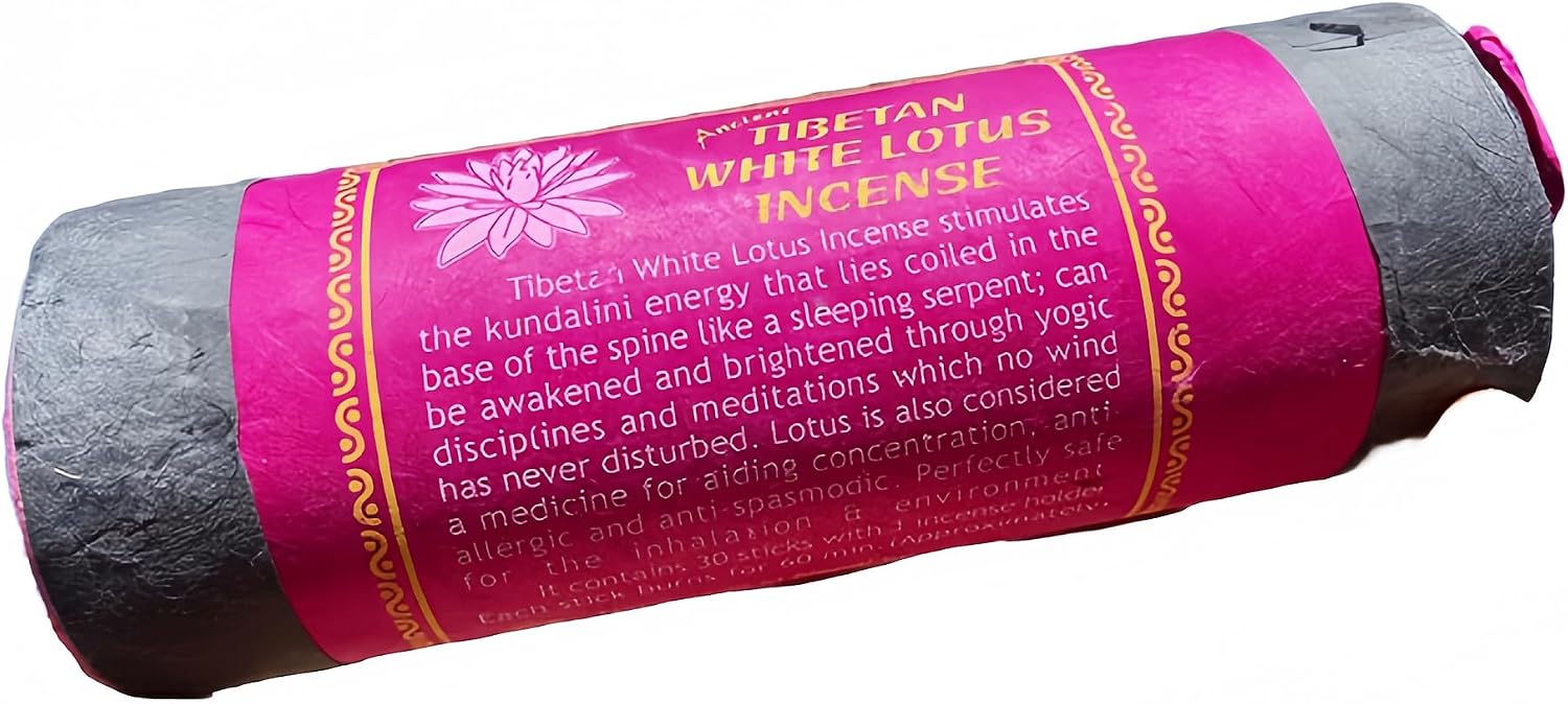 Fay Bless Handmade Tibetan Incense Sticks – 2PCS Natural Nepali Herbal Line Incense, Short Sticks (11.5cm) – Meditation, Yoga, Relaxation (Juniper)