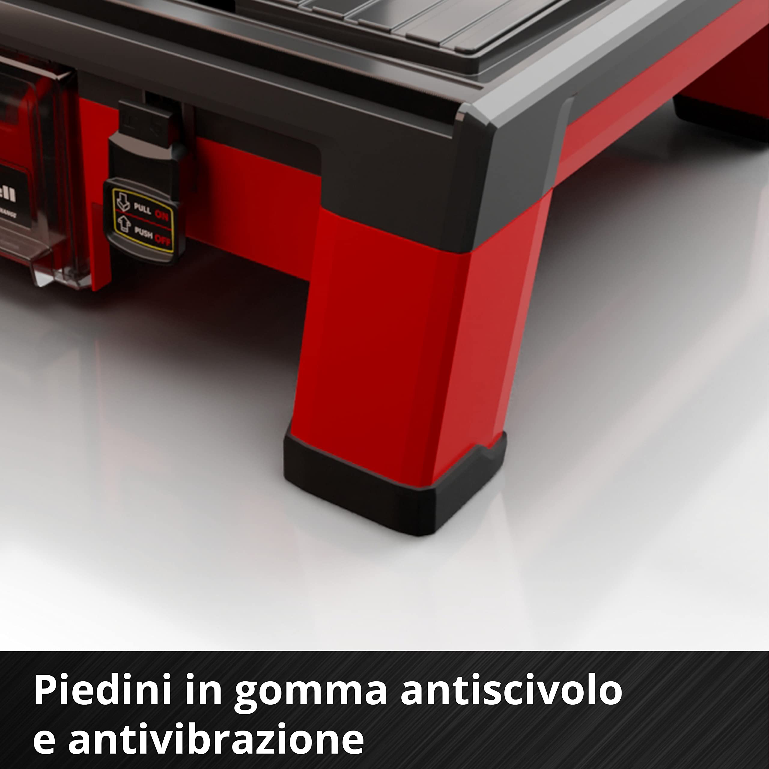 Tagliapiastrelle a batteria TE-TC 18/115 Li-Solo Power X-Change di Einhell (ioni di litio, 18 V, max. 3.800 giri/min, incl. disco da taglio da 115 mm, senza batteria e caricabatteria)