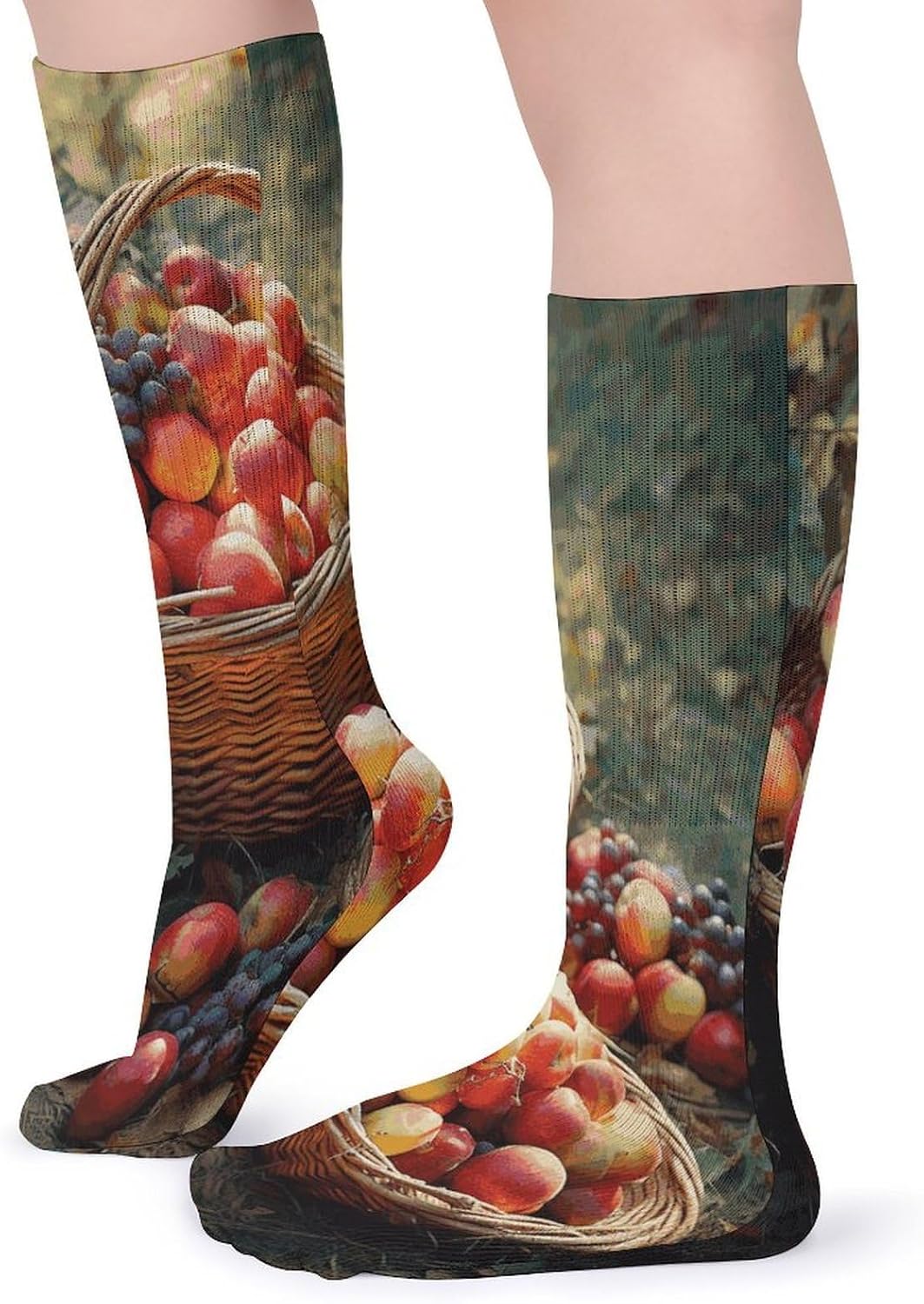 Fruit Harvest Stocking - Cute Casual Long Athletic,Crew Sock for Men Women,Running Socks Soft Breathable for Gift