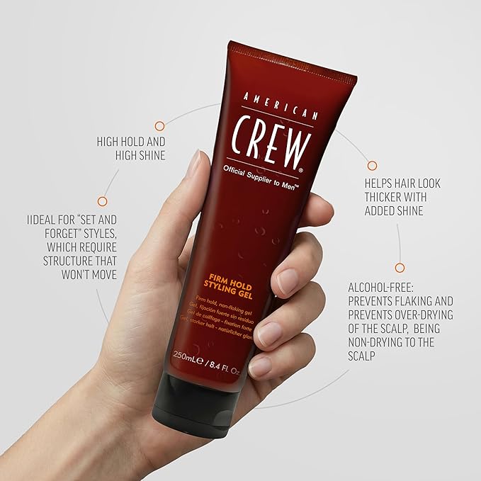 American Crew Gel Fijador para Cabello, 8.4 fl oz miniatura 3