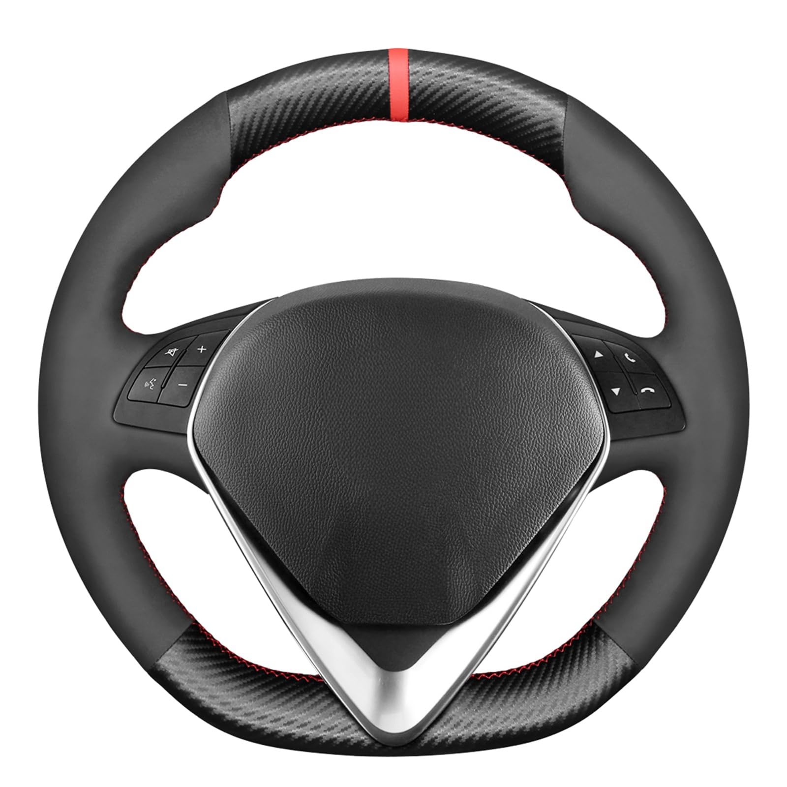 MEWANT Coprivolante auto per Alfa Romeo Giulietta 2014-2021 / MiTo 2014-2019