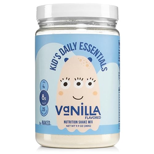 Naked Vanilla Kids Daily Essentials, Kids Protein Shake Made With