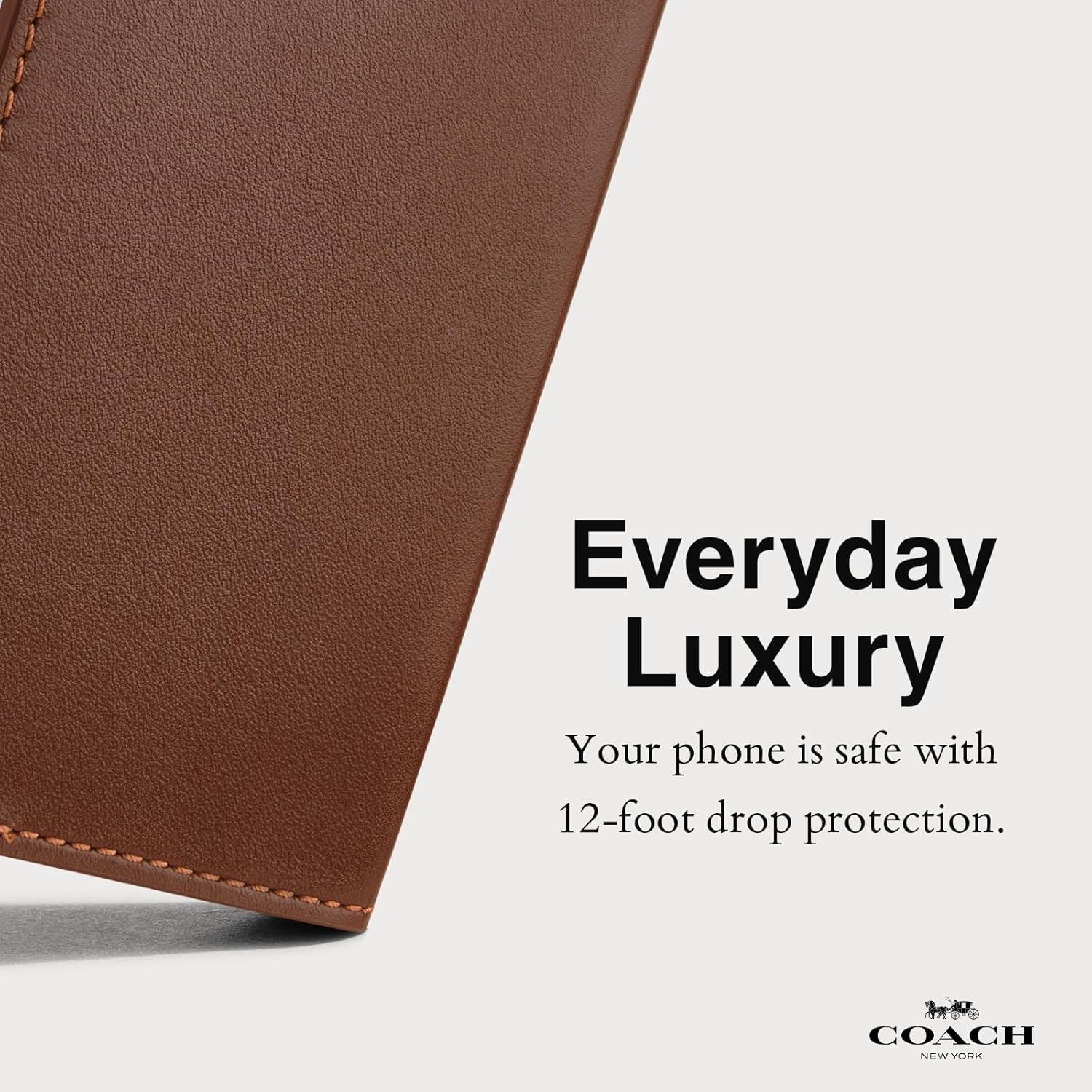 Coach - Brandclub - Coach Signature Leather Wallet Folio iPhone 16