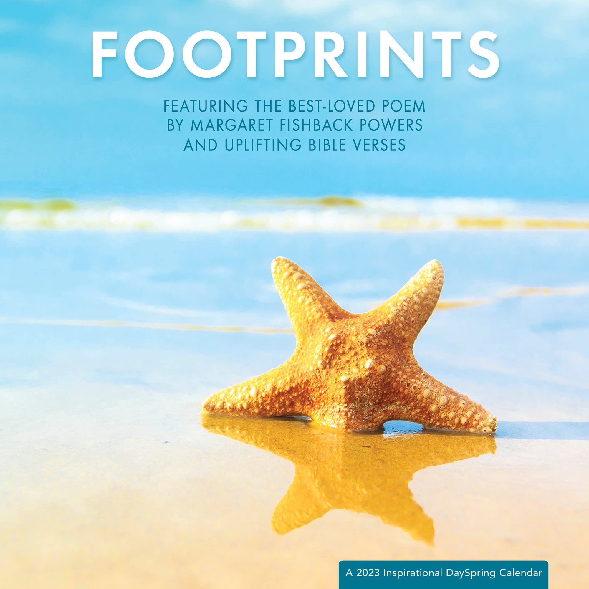 Buy Footprints 2023 Wall Featuring the Best Loved Poem by Margaret