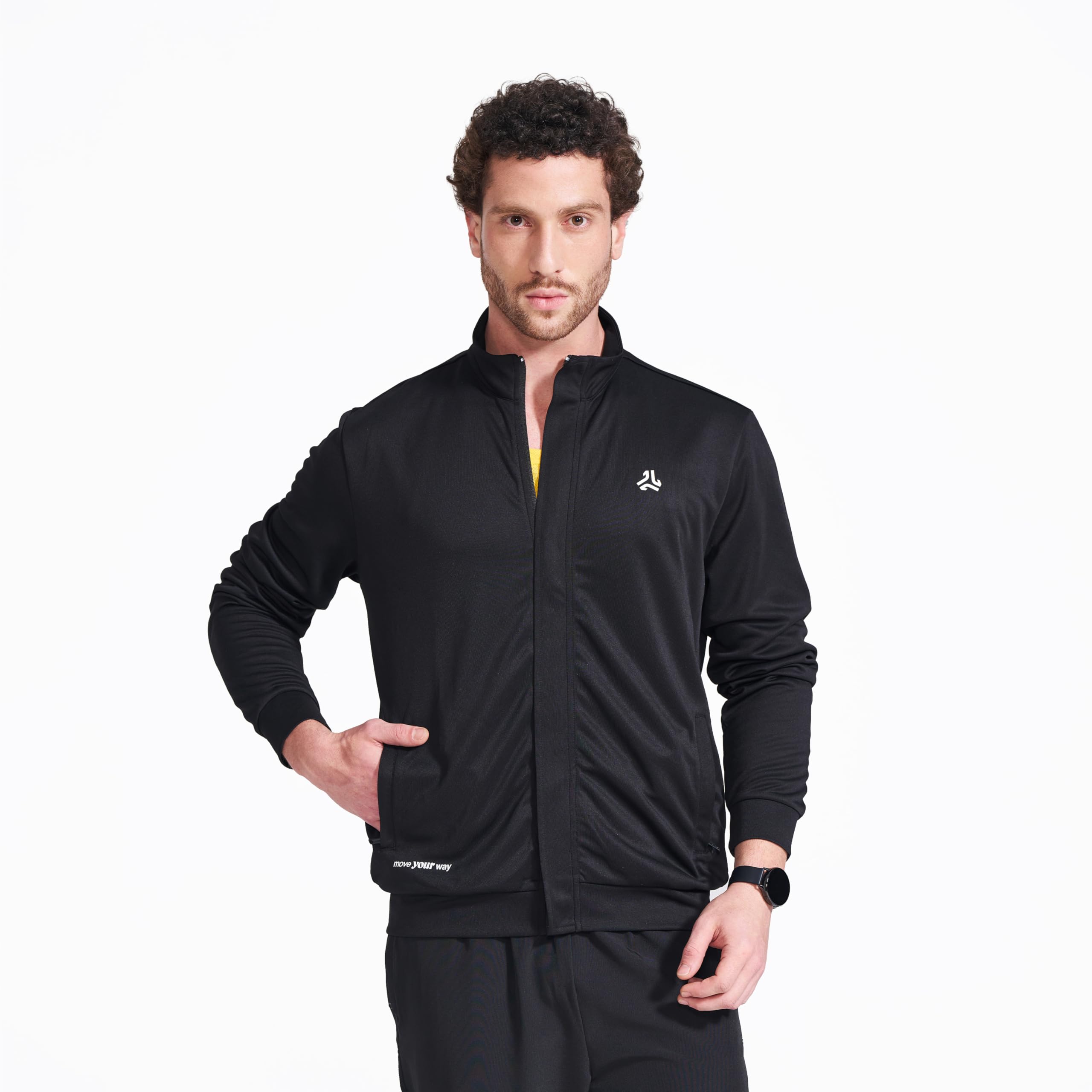 Campus Men Full Zip Dry Fit Track Jacket