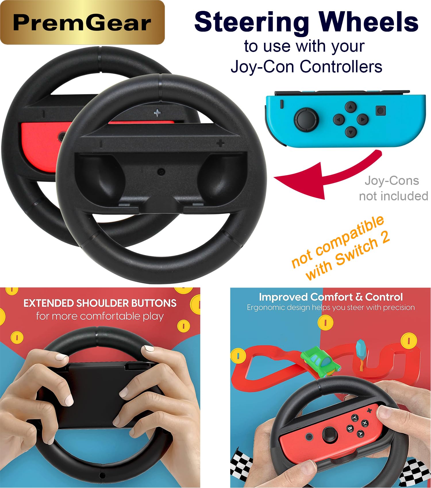 Amazon.com: Mario Kart 8 Deluxe for Nintendo Switch, with PremGear