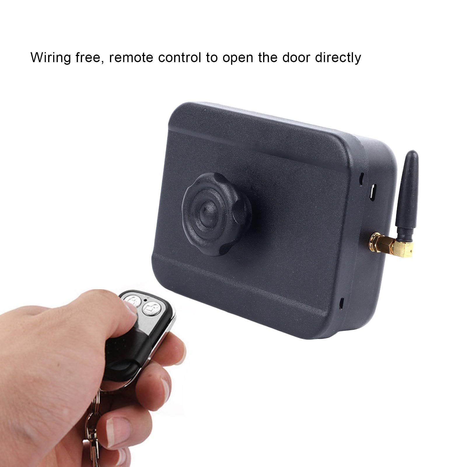 Elektroniczny zamek do drzwi Deadbolt keyless entry antywłamaniowy zewnętrzny zestaw kontroli dostępu żelazny z brelokiem do kluczy do użytku domowego