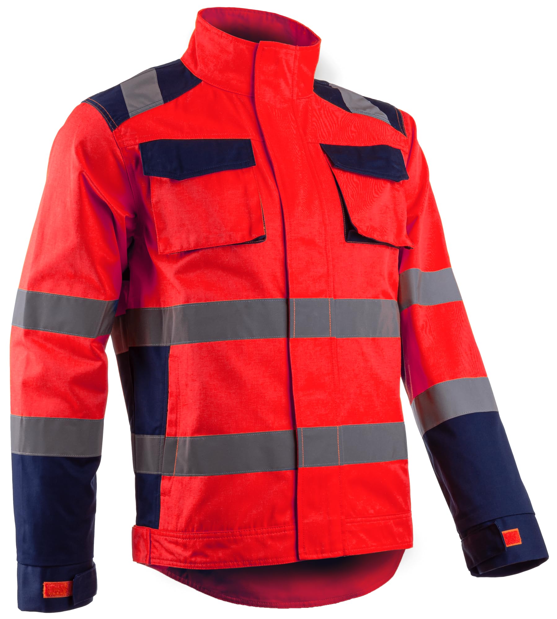 COVERGUARD Veste de travail haute visibilité HIBANA - Rouge FLuo L - 48/50 - Vêtement de travail