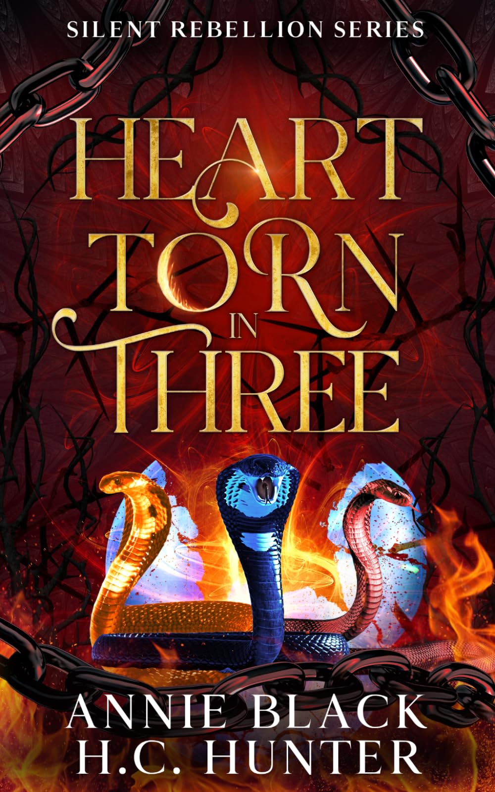 Heart Torn in Three: A Dark Dystopian Fantasy Romance (Silent Rebellion Series)