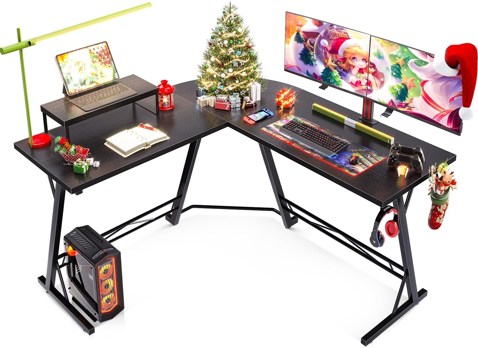 L Shaped Gaming Desk