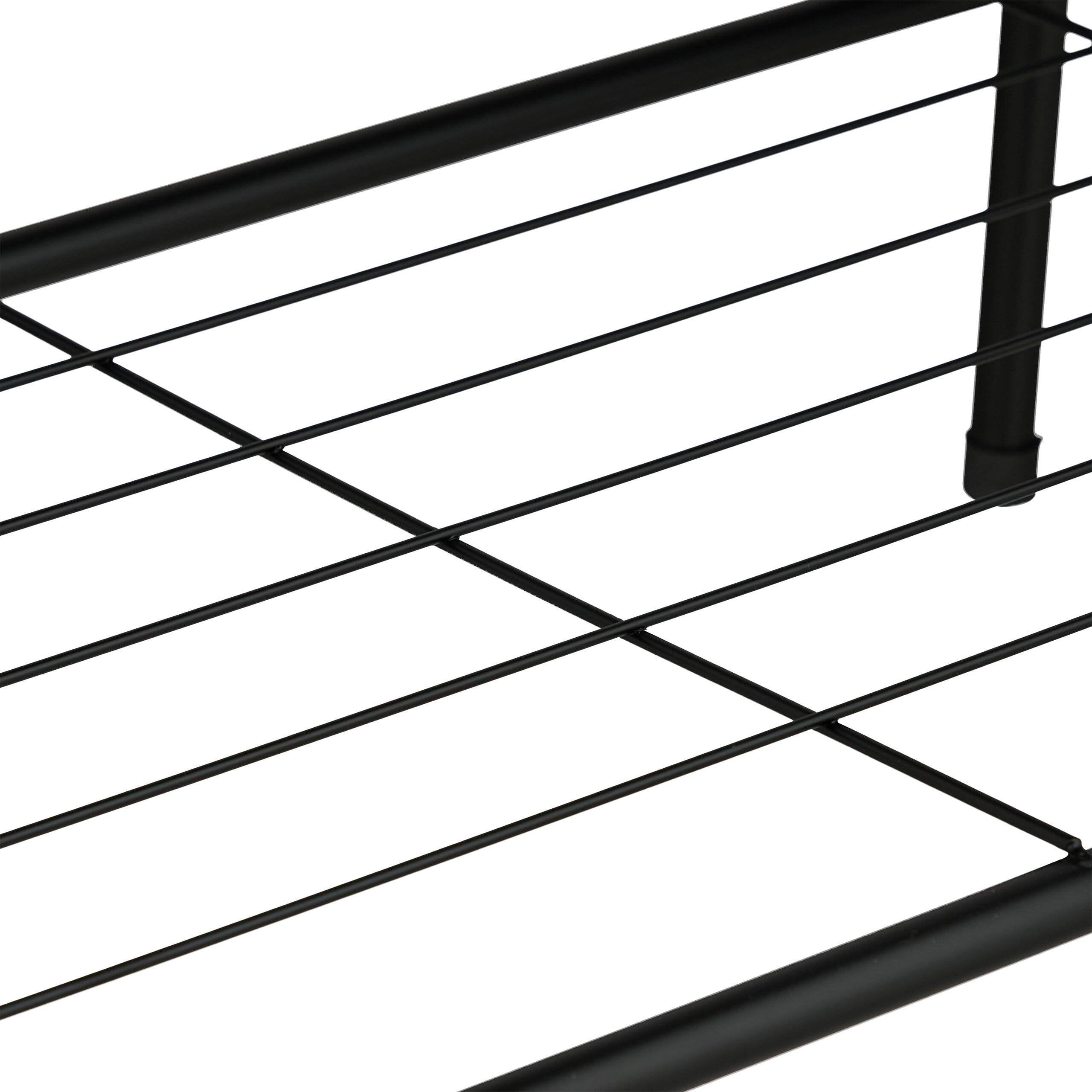 Woood Kledingrek Rika Metaal Zwart (HxBxD) 180x100x43cm 70% Korting