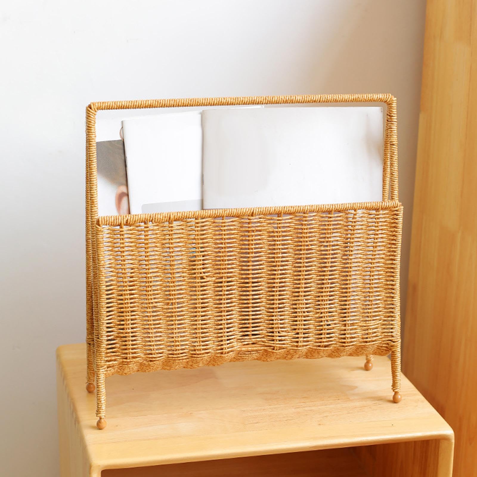 Magazine Rack Display Stand Newspapers Holder for Coffee Shop Office Bedroom-picture-17