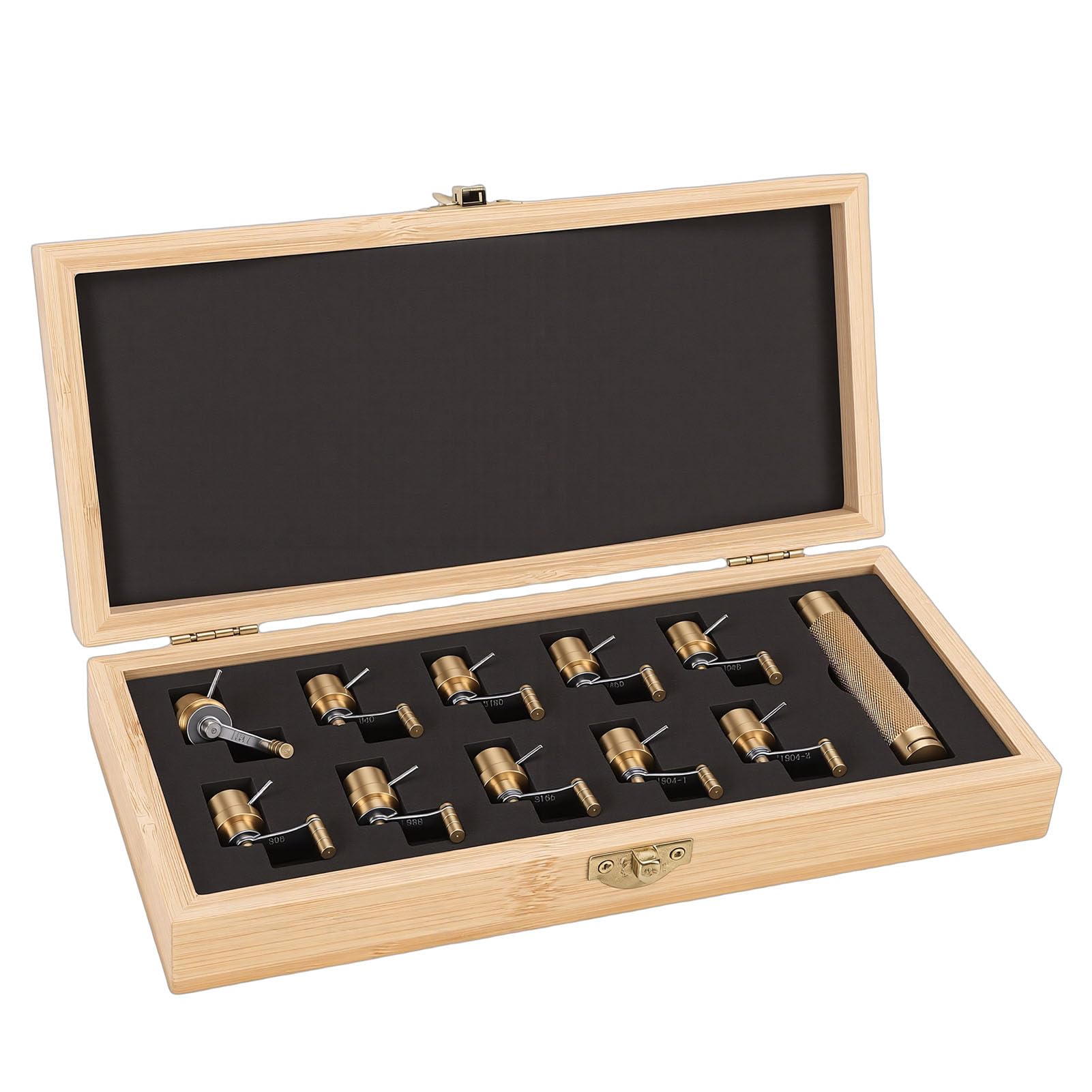 Tonysa Caricatore per Orologi in Ottone, Set Avvolgicorda Ergonomico