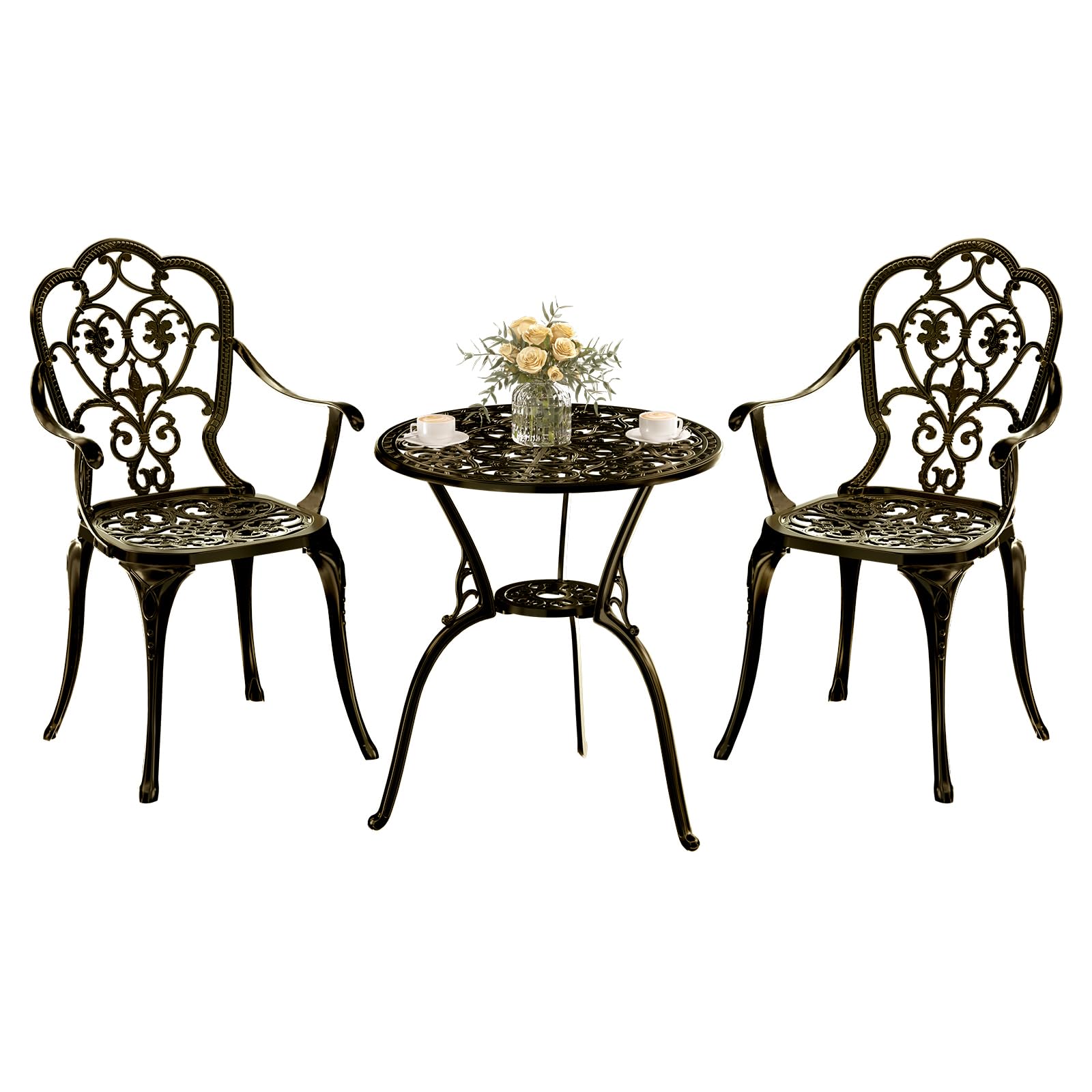 Z1UVDFUR Patio Bistro Set of 2